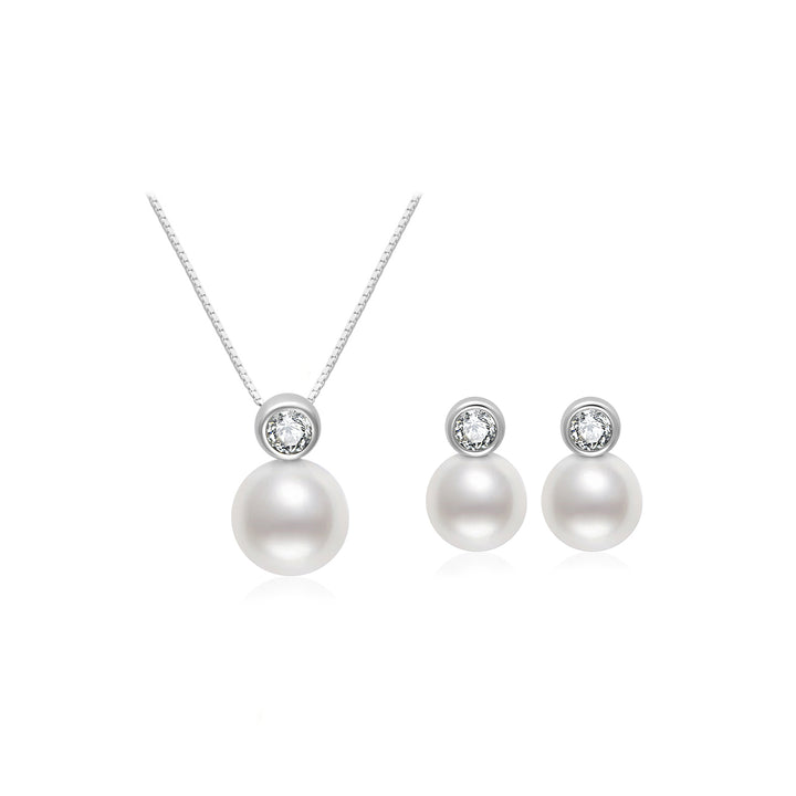 Top Grade Freshwater Pearl Set WS00122| BUBBLE