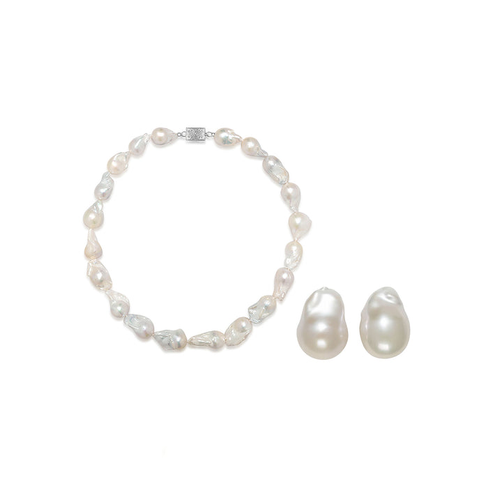 Baroque Pearl Set WS00123 | New Yorker