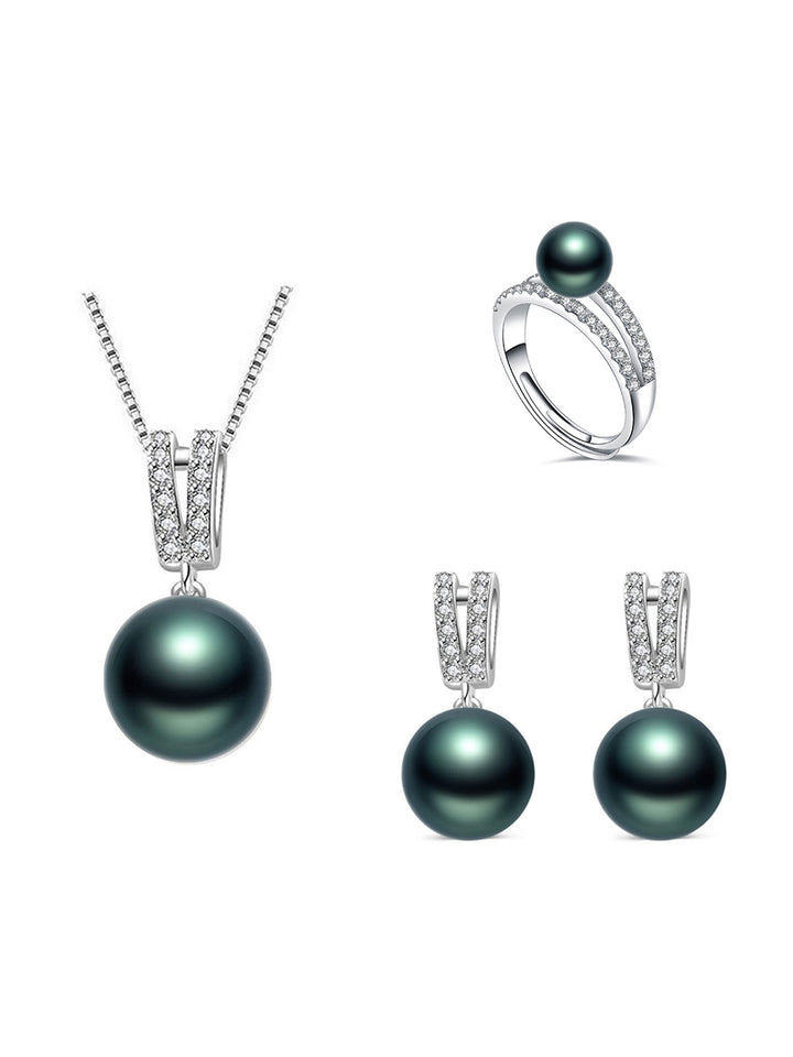 New Yorker Tahitiperlen-Set WS00124