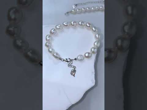 Collier de perles baroques WN00536 | Osciller