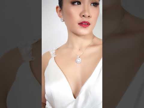 Élégant collier de perles Edison WN00372