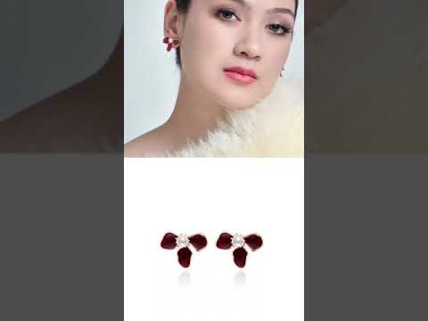 Anting-anting Mutiara Air Tawar Gred Teratas WE00849 | ORKID