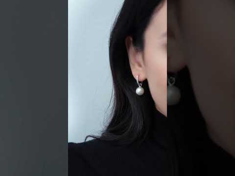 18K 純金愛迪生珍珠耳環 KE00256