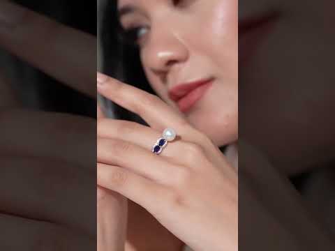 Boucles d'oreilles en perles d'eau douce Ocean Star WE00103