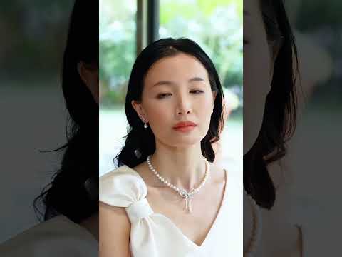 Rantai Leher Mutiara Air Tawar Gred Atas WN00853 | RIBBON