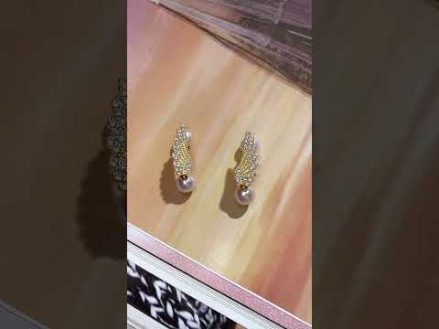 Boucles d'Oreilles Perles d'Eau Douce New Yorker WE00629