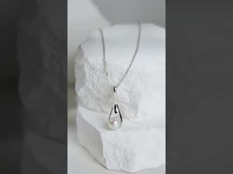 Set di gioielli con perle d'acqua dolce di grado superiore WS00103 | FLUIDO