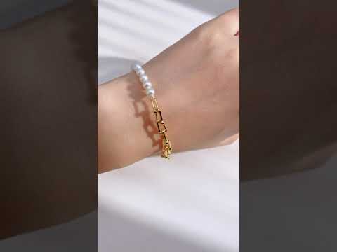 أعلى بريق سوار لؤلؤ المياه العذبة WB00200