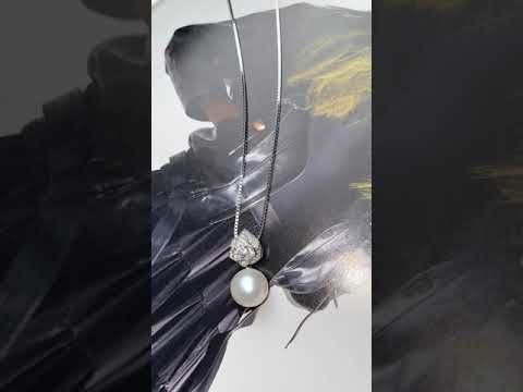 Elegante Collar de Perlas de Agua Dulce WN00419 | JARDINES