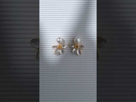 Top Grade Freshwater Pearl Earrings WE00802 | ORCHID