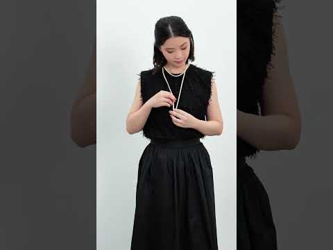 Kalung Mutiara Air Tawar Panjang 1.6 Meter WN00279