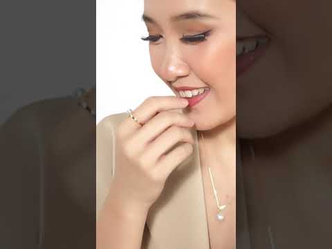 Orecchini di perle intercambiabili in oro 18 carati KE00041 | Possibilità