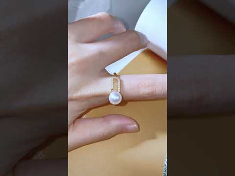 Top Grade Freshwater Pearl Ring WR00232 | CONNECT