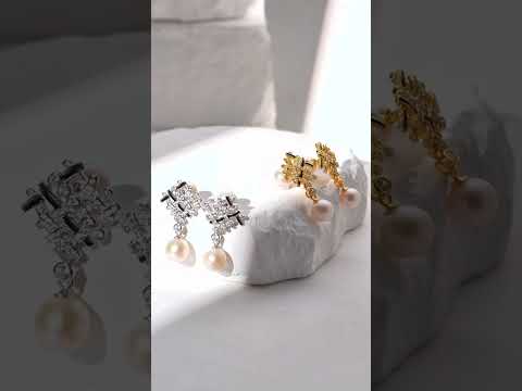 Top Grade Freshwater Pearl Earrings WE00957 | TWEED