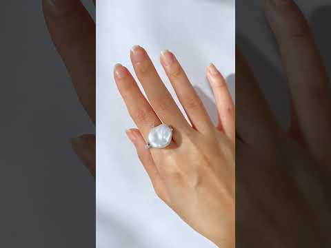 Baroque Freshwater Pearl Ring WR00231