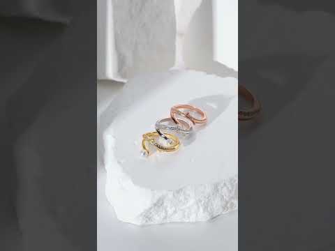 Anello con Perla d'Acqua Dolce di Prima Qualità WR00352 | ROSA