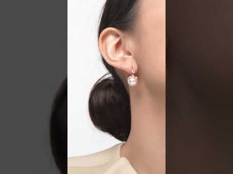 Top Grade Edison Pearl Earrings WE00654 | Bee-lieve