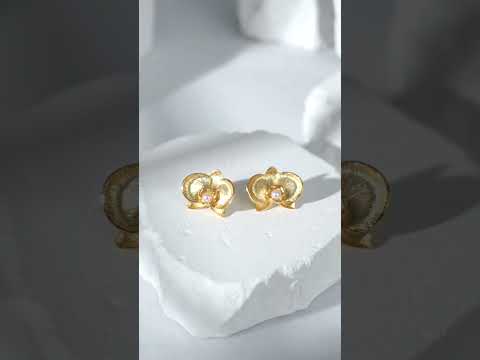 Top Grade Freshwater Pearl Earrings WE00925 | ORCHID