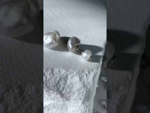 Boucles d'Oreilles Perles Baroques WE00591 | Calcul