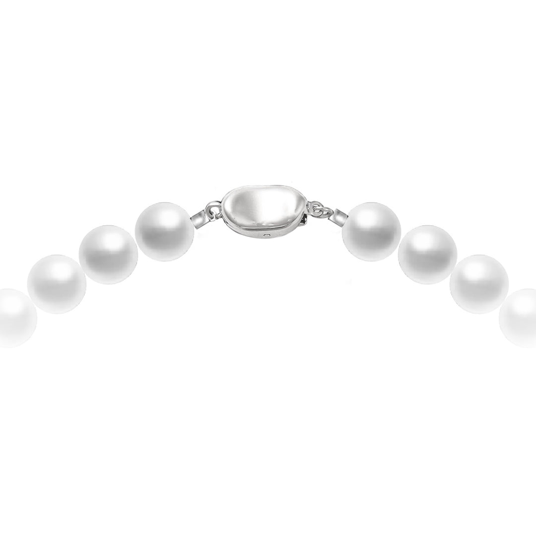 18K Solid Gold Pearly Lustre Clasps KA00026