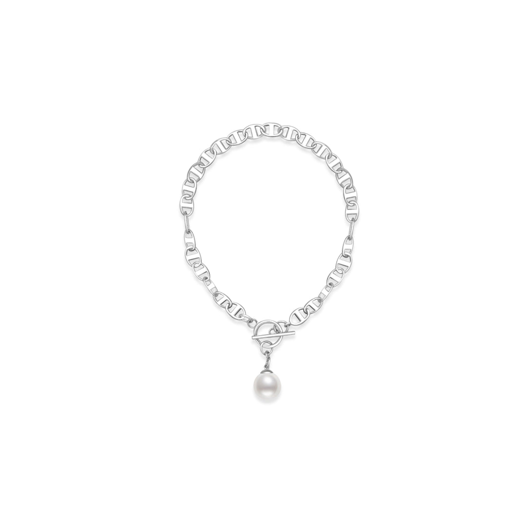 New Yorker Freshwater Pearl Bracelet WB00186 - PEARLY LUSTRE