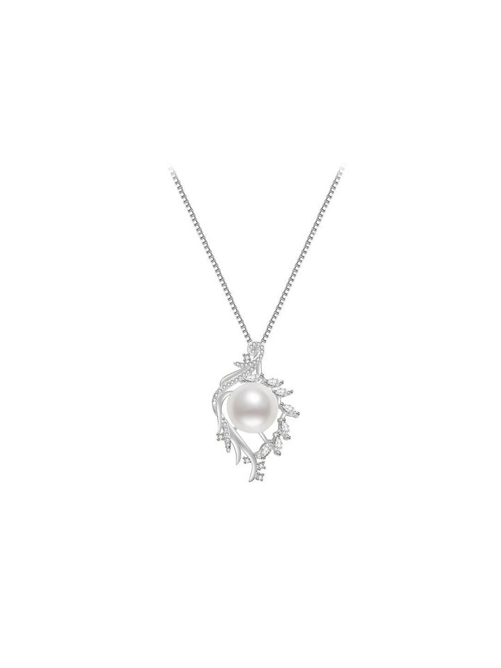 Elegante Collar de Perlas de Agua Dulce WN00032