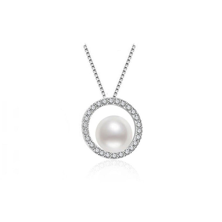 Elegant Freshwater Pearl Necklace WN00198 - PEARLY LUSTRE