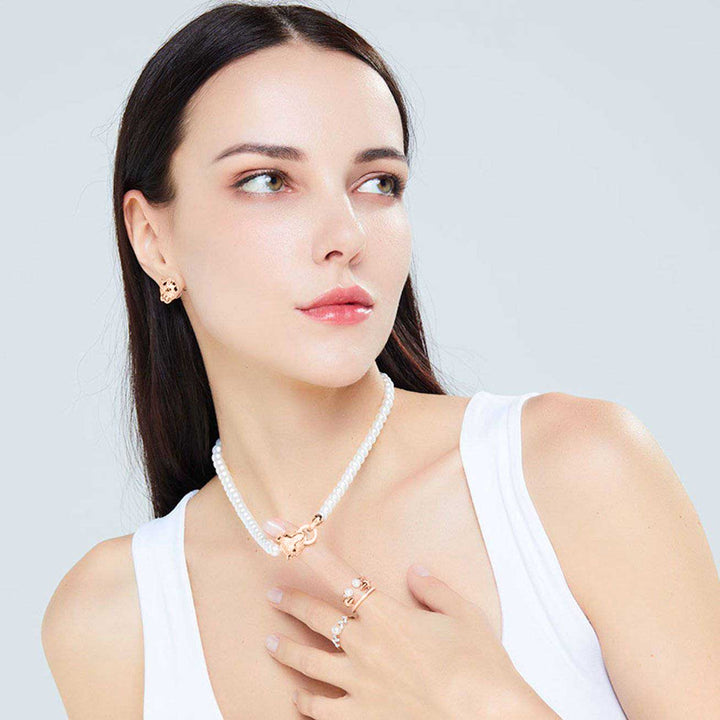 Freshwater Pearl Set WS00086 | RAINFOREST - PEARLY LUSTRE