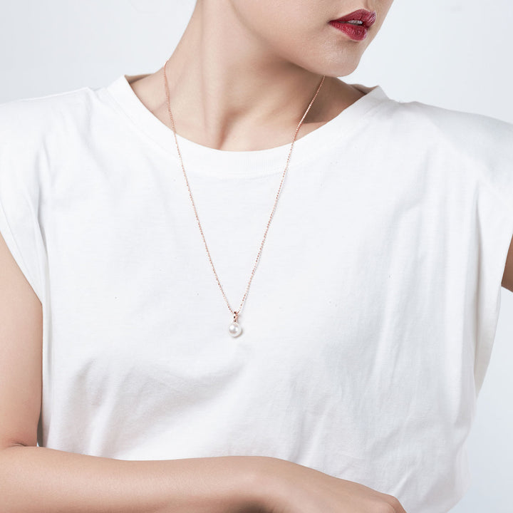 Collar de perlas Edison de grado superior WN00643| Mezclar y combinar