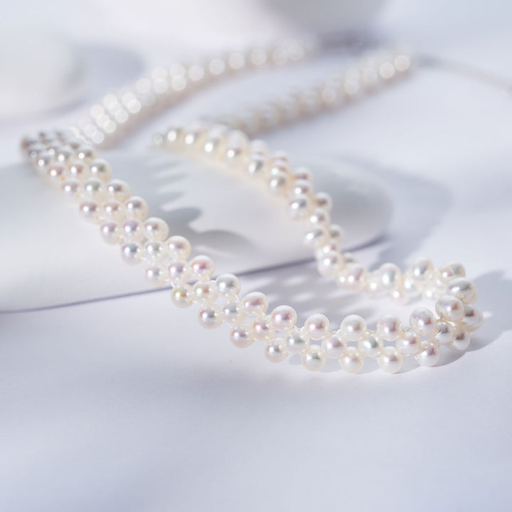 Freshwater Pearl Necklace & Bracelet Set WS00134