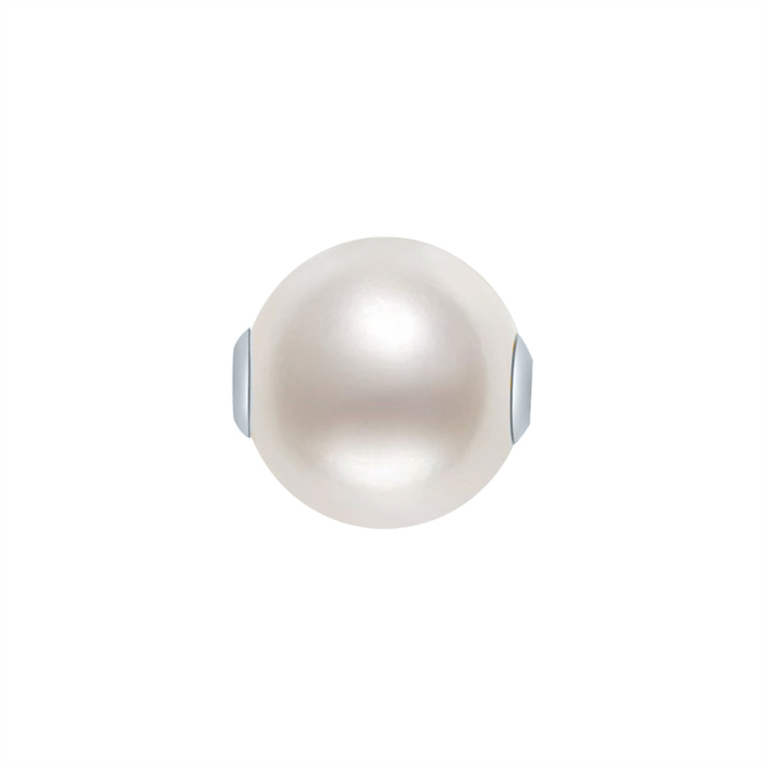 Top Grade Round Interchangeable White Edison Pearl WA00032 | Possibilities - PEARLY LUSTRE