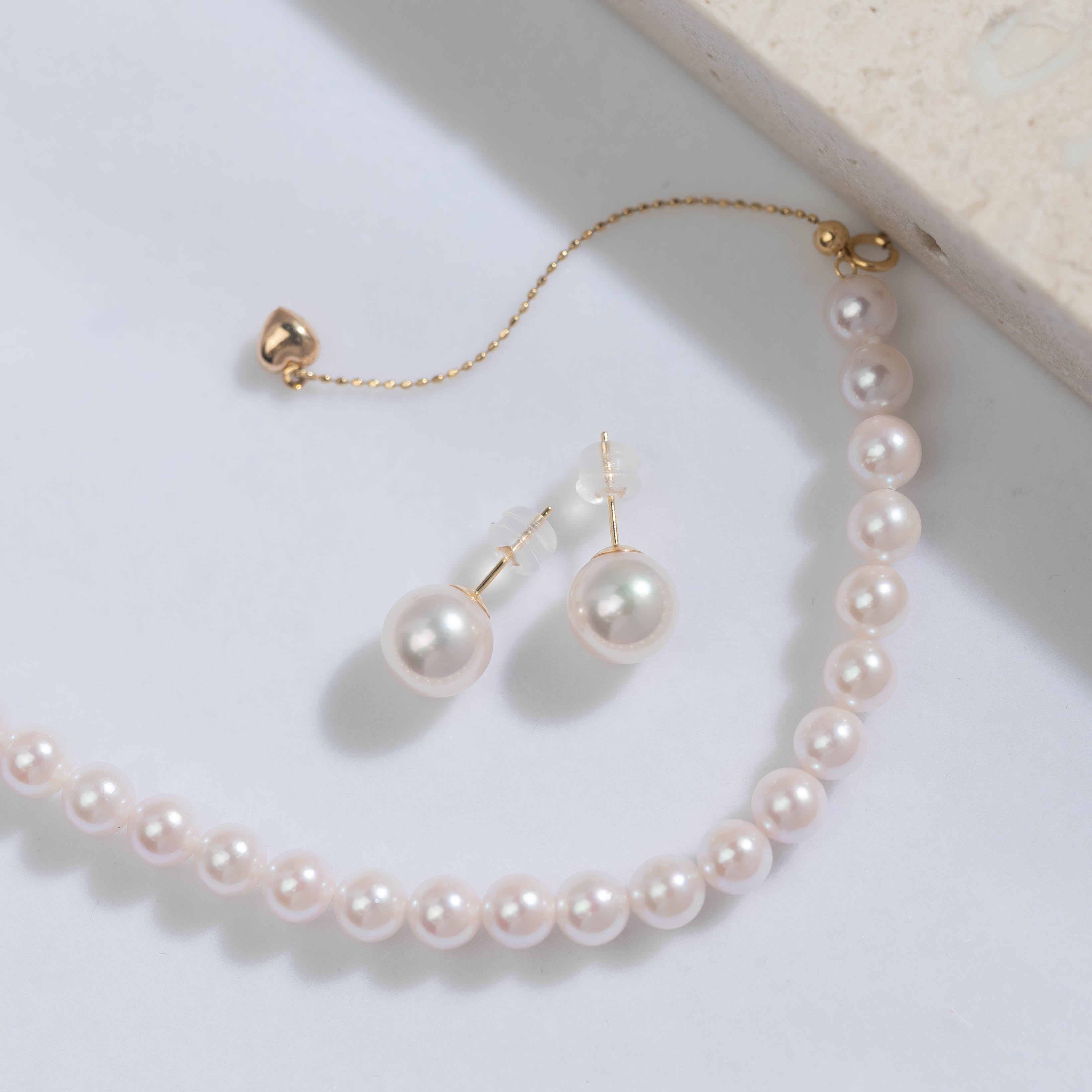 Amazoncojp PLUSTER Hanadama Pearl Necklace Pearl Necklace Akoya  Genuine Pearl from Uwashima Womens Bonus Item Included Pearl Pearl   Clothing Shoes  Jewelry
