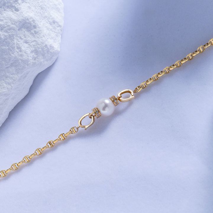 18K Freshwater Pearl Bracelet KB00014 - PEARLY LUSTRE