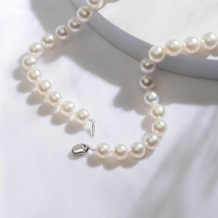 18k Gold 10-13mm South Sea Pearl Necklace KN00087 - PEARLY LUSTRE