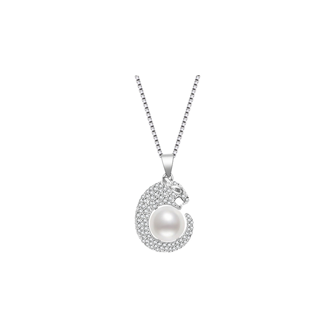 Leopard Freshwater Pearl Necklace WN00084 | RAINFOREST - PEARLY LUSTRE