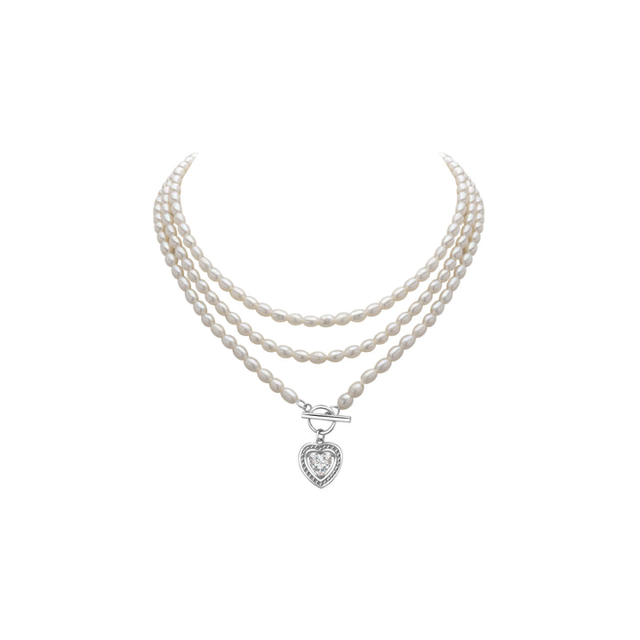 New Yorker Multi-style Freshwater Pearl Necklace & Belt WN00211 - PEARLY LUSTRE