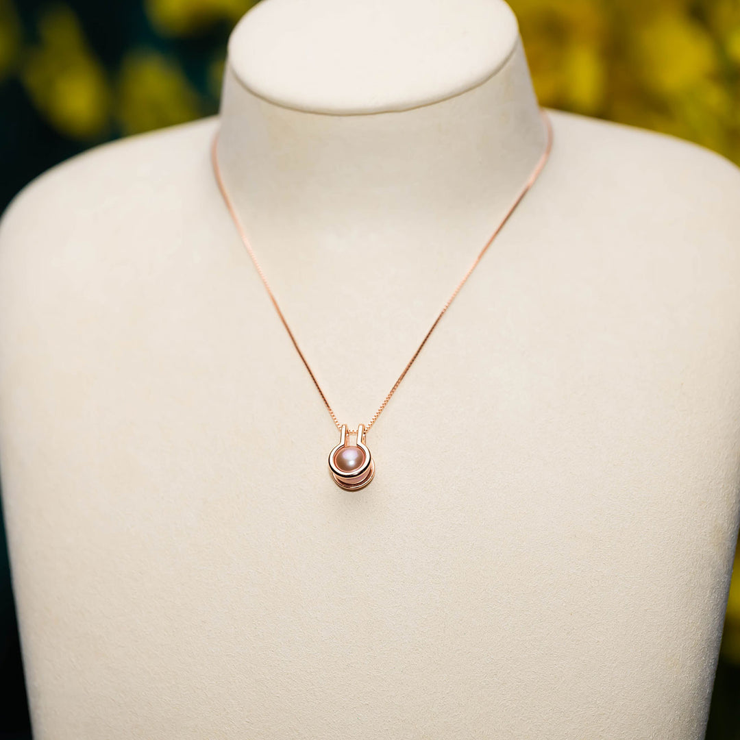 New Yorker Freshwater Pearl Necklace WN00328 - PEARLY LUSTRE