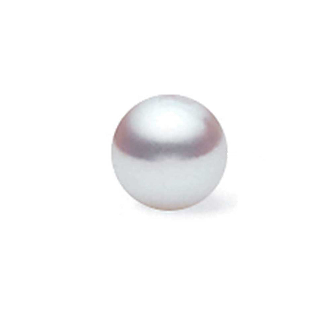 Third Grade Japan Silver Blue Akoya Pearls WA00069 - PEARLY LUSTRE