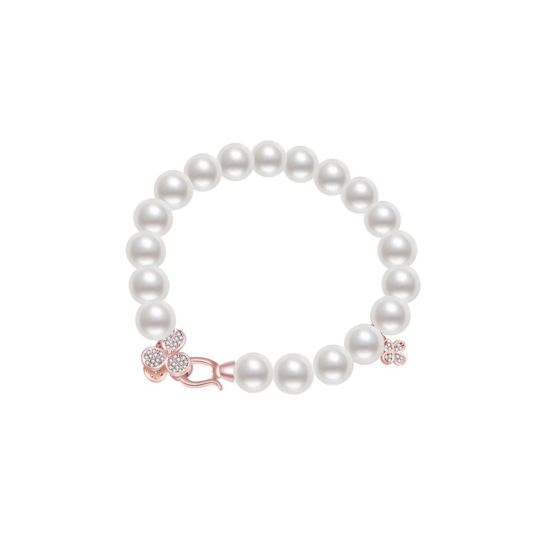 Elegant Freshwater Pearl Bracelet WB00031 | GARDENS - PEARLY LUSTRE
