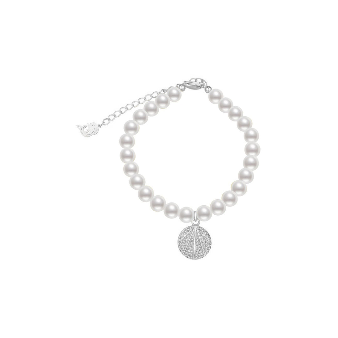 Elegant Freshwater Pearl Bracelet WB00045 - PEARLY LUSTRE