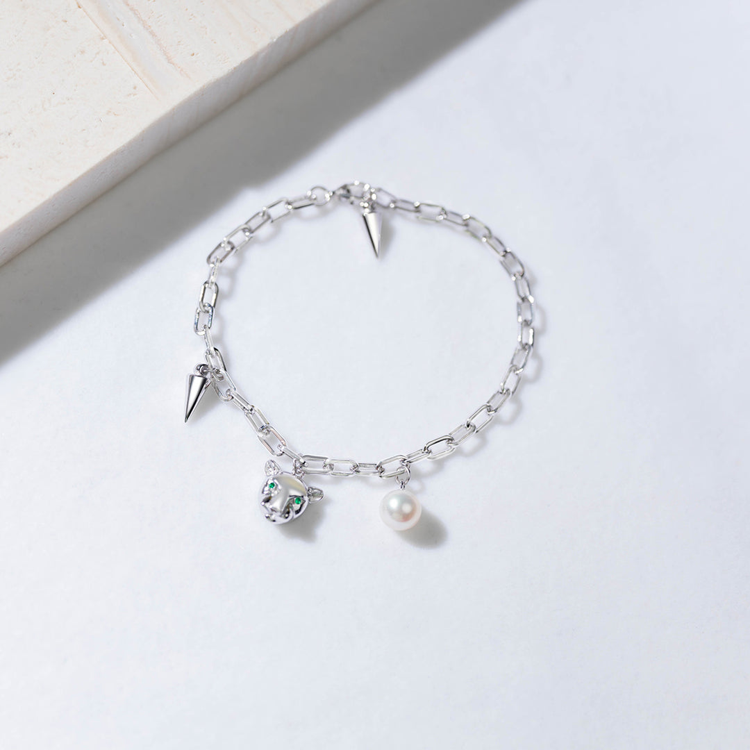 Freshwater Pearl Bracelet WB00072 | RAINFOREST - PEARLY LUSTRE