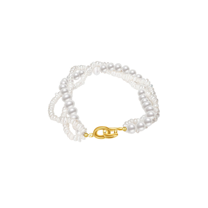 Elegant Freshwater Pearl Bracelet WB00079 - PEARLY LUSTRE