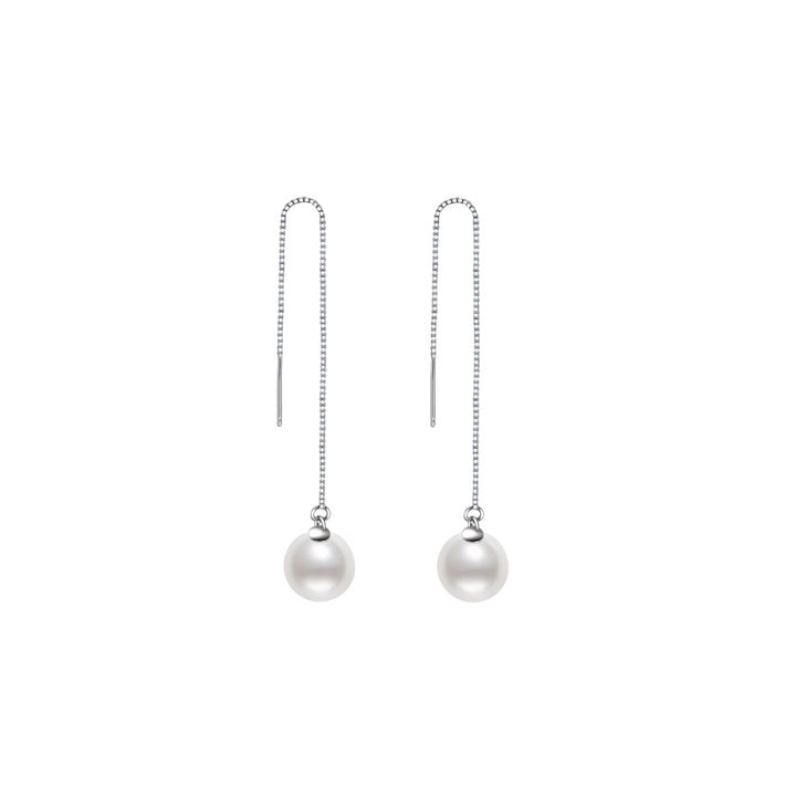 Elegant Freshwater Pearl Earrings WE00118 - PEARLY LUSTRE