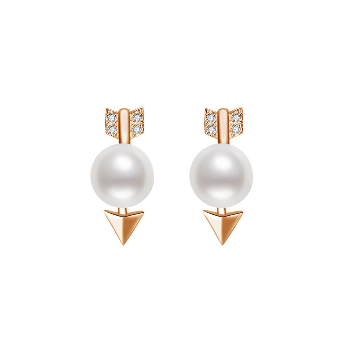 New Yorker Freshwater Pearl Earrings WE00382 - PEARLY LUSTRE
