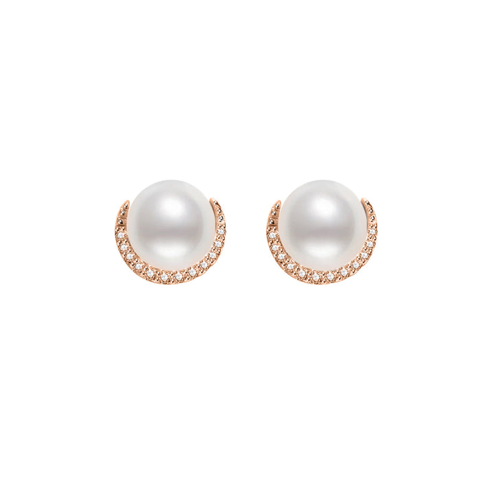 Elegant Freshwater Pearl Earrings WE00320 - PEARLY LUSTRE