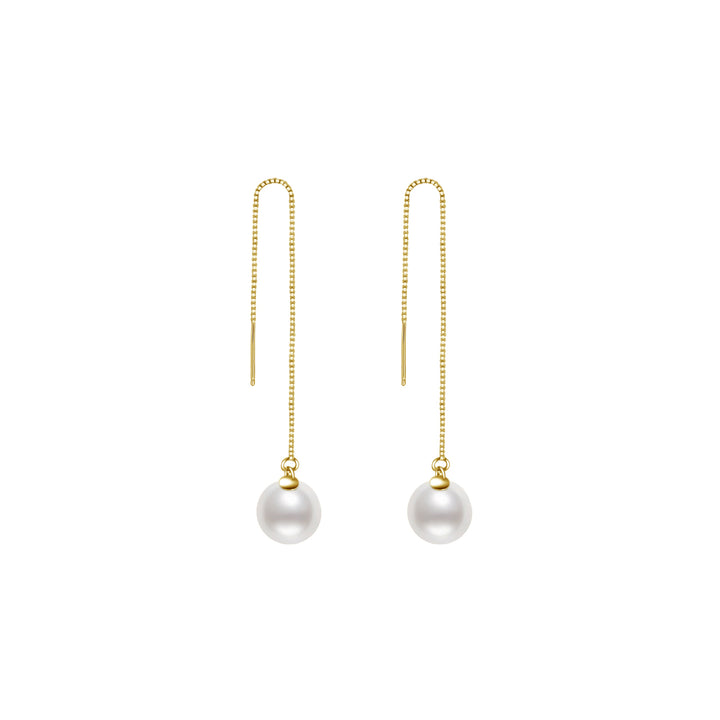 Elegant Freshwater Pearl Earrings WE00358 - PEARLY LUSTRE