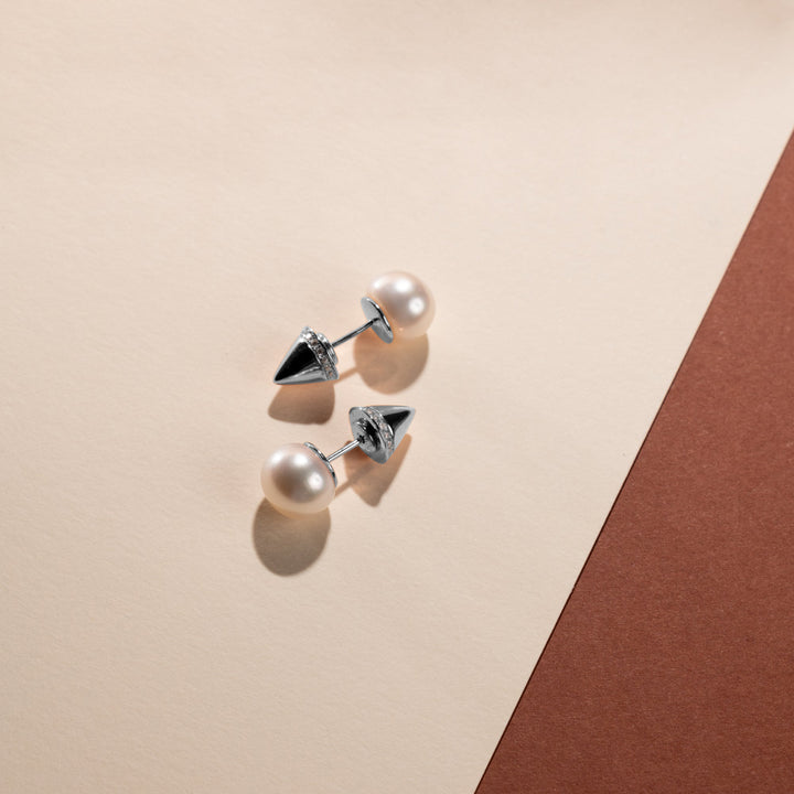 Asian Civilisations Museum Freshwater Pearl Earrings WE00366 | New Yorker Collection - PEARLY LUSTRE