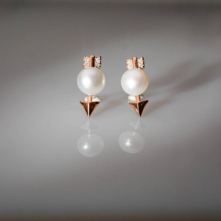 New Yorker Freshwater Pearl Earrings WE00382 - PEARLY LUSTRE