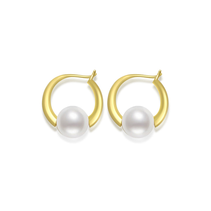 New Yorker Freshwater Pearl Earrings WE00437 - PEARLY LUSTRE