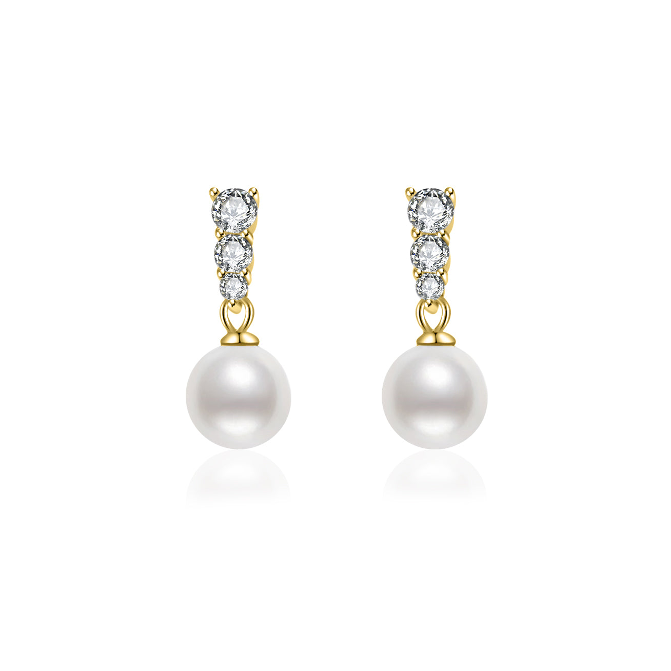 Buy real hot sale pearl earrings